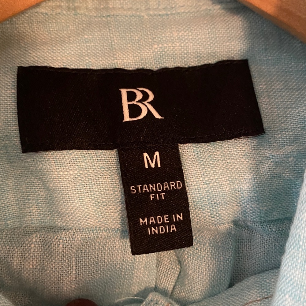 Banana Republic STANDARD-FIT LINEN SHIRT
Long Sleeve SIZE Medium Q13 - Picture 4 of 8